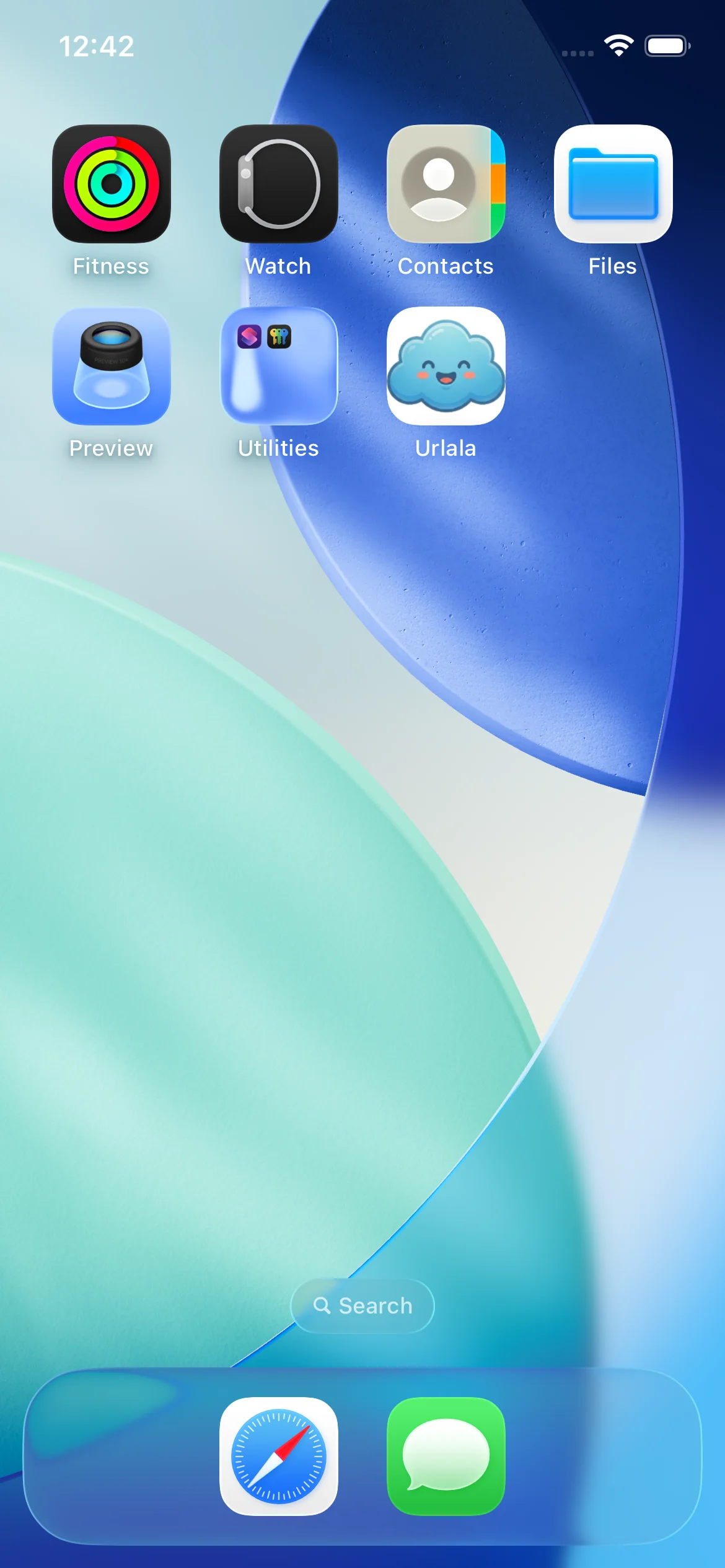 Urlala icon installed on a mobile Home Screen