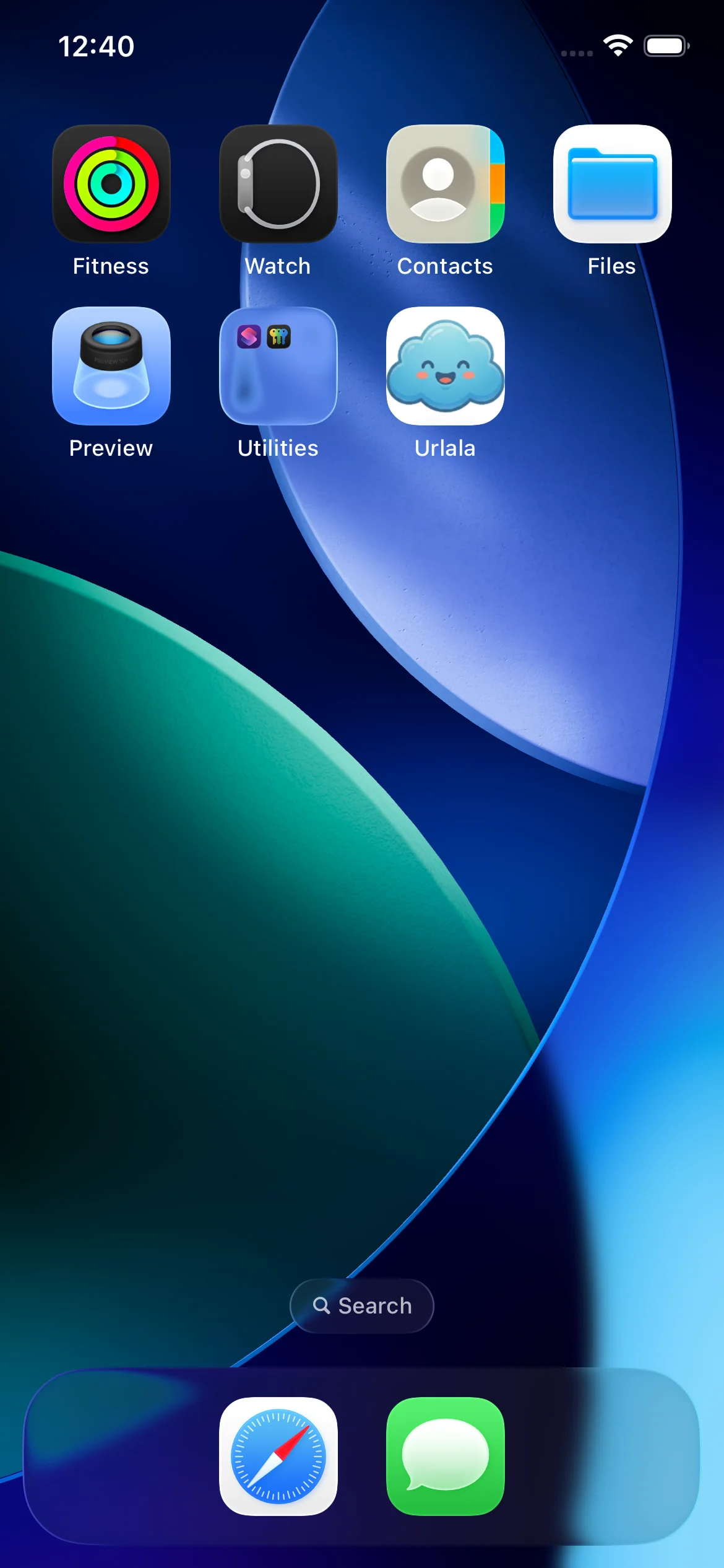 Urlala icon installed on a mobile Home Screen