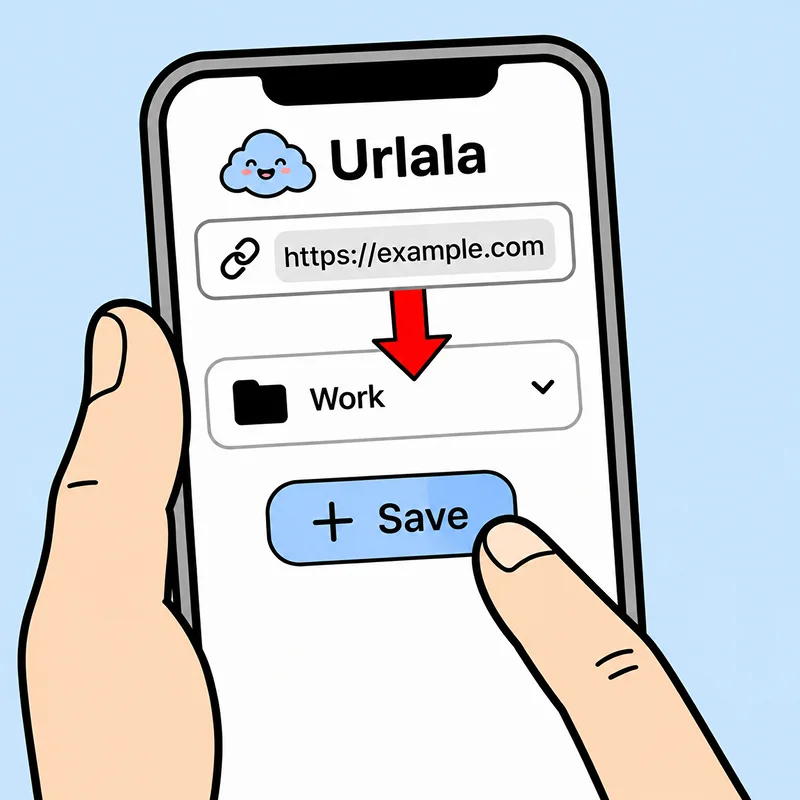 Save it in Urlala